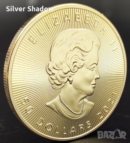 Монета "Канадски кленов лист - 1 OZ", снимка 2 - Нумизматика и бонистика - 33918469
