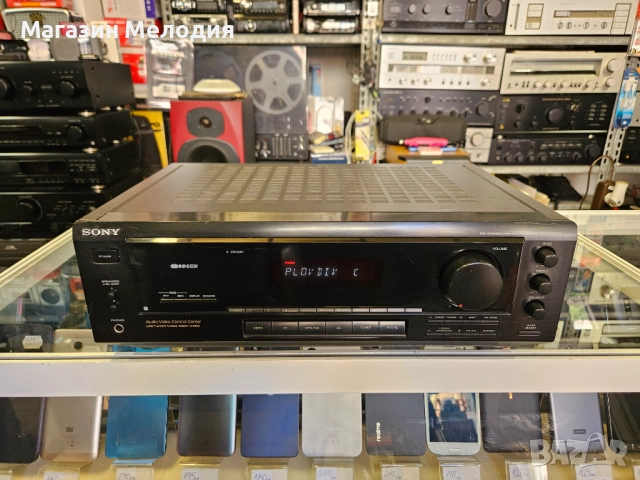 Ресийвър SONY STR-DE305 Две по 100 вата на 8 ома.В перфектно техническо и много добро визуално състо, снимка 2 - Ресийвъри, усилватели, смесителни пултове - 46703258