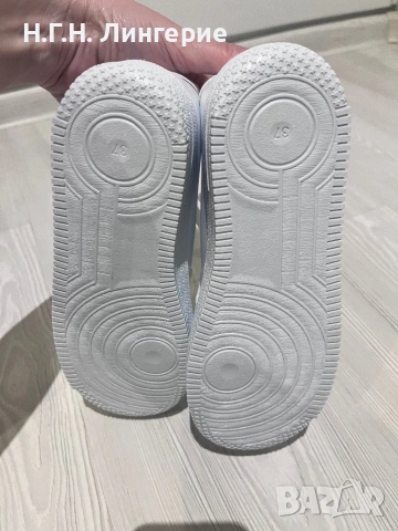  Дамски Бели кецове , снимка 2 - Кецове - 54248203