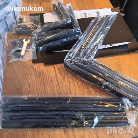 2 броя Двуетажен органайзер за под мивка – изтеглящ, метален,  без пробиване, снимка 8 - Етажерки - 53372518