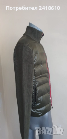 Moncler Down Stretch Hybrid Mens Jacket Stretch Size M / L НОВО! ОРИГИНАЛ! Мъжко Яке!, снимка 16 - Якета - 52266442