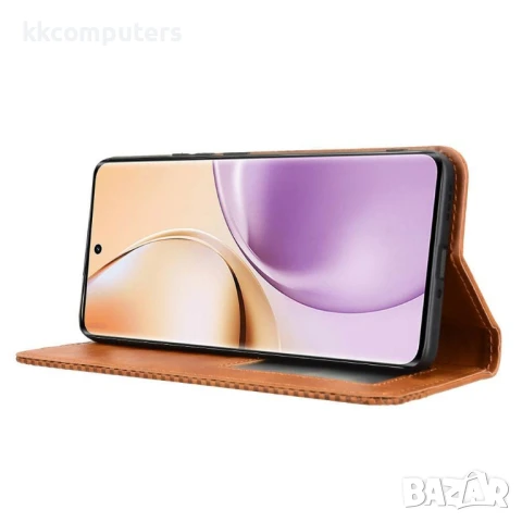 Realme 14 Pro 5G Retro Texture Wallet Калъф и Протектор, снимка 6 - Калъфи, кейсове - 50766806