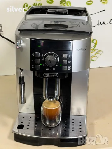 Кафемашина кафе автомат delonghi magnifica S с гаранция, снимка 4 - Кафемашини - 56215671