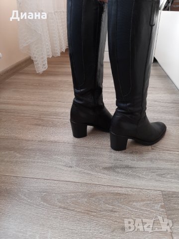 Ботуши от естествена кожа, номер 36 в перфектно състояние , снимка 2 - Дамски ботуши - 31453712