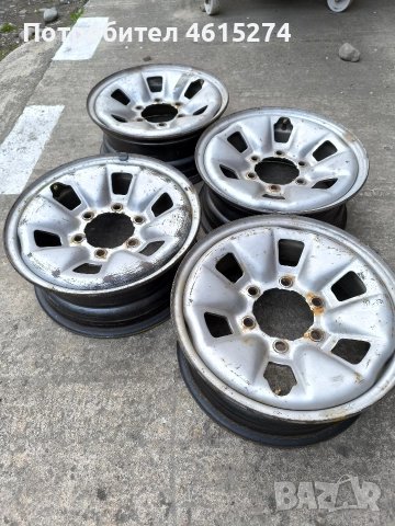 Джанти "15" за Toyota land cruser,Hilux, снимка 3 - Гуми и джанти - 52625869