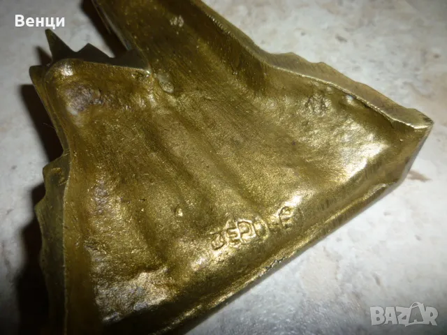 Бронзова Пластика Фигура, снимка 7 - Антикварни и старинни предмети - 48376269