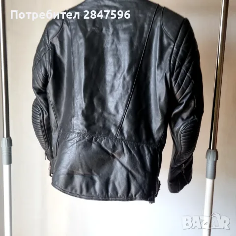 Мотористко кожено яке, снимка 7 - Якета - 56200974
