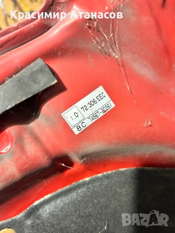 Преден капак за Тойота корола E120. Хечбек. 2004-2007г, снимка 6 - Части - 52437413