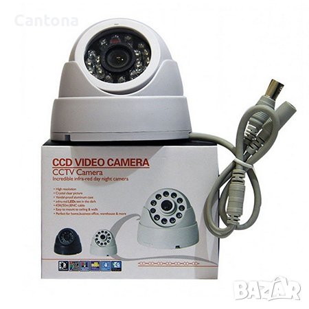 CCD IR Камера  Aprica 1200TVL,  3.6mm,  за вътрешен и външен монтаж, снимка 3 - Аналогови камери - 37028086