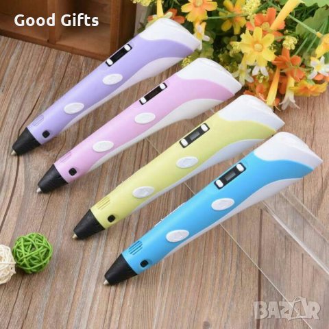 Писалка за 3D рисунки и фигурки 3D Pen-2 Draw your Dream, снимка 6 - Рисуване и оцветяване - 29529870