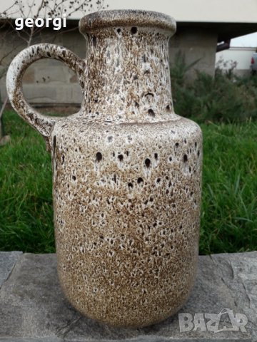 Немска керамична ваза ръчна изработка 