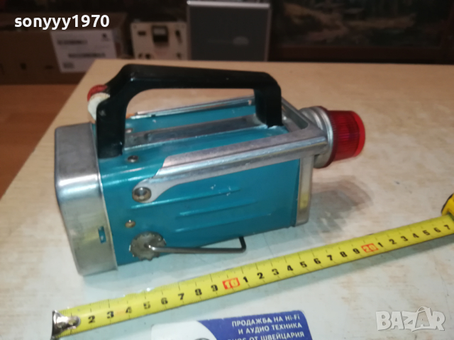 СТАР КОЛЕКЦИОНЕРСКИ МЕТАЛЕН ФЕНЕР 2303242039, снимка 9 - Антикварни и старинни предмети - 44913782