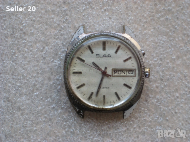 Ръчни часовници Poljot Seiko Слава работещи, снимка 7 - Мъжки - 52035436