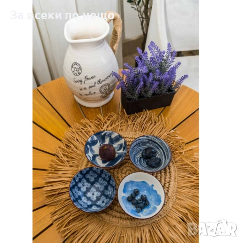 Комплект 4 керамични купички, различни модели Код P2029, снимка 18 - Съдове за готвене - 53937742