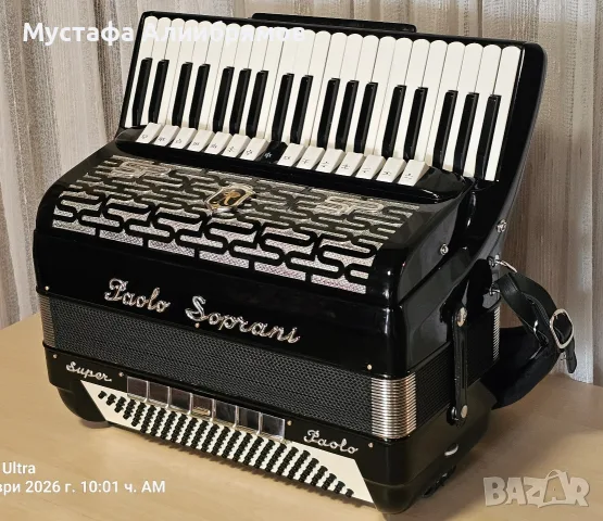 Paolo Soprani Super paolo 120 баса, снимка 4 - Акордеони - 55920906
