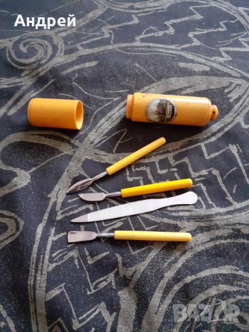 Стар дамски несесер за нокти #2, снимка 3 - Други ценни предмети - 30185896