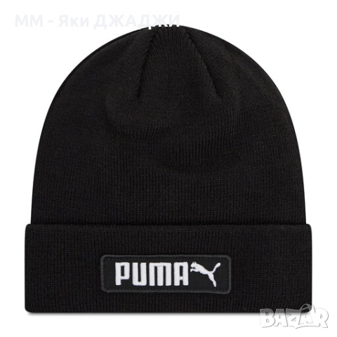 Зимна шапка PUMA RIBBED CLASSIC CUFF / BLACK