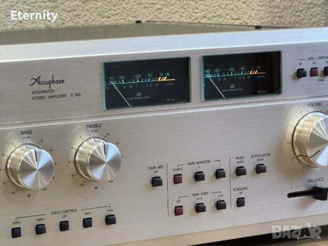 Accuphase E-303 / Усилвател, снимка 4 - Ресийвъри, усилватели, смесителни пултове - 54165734