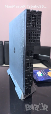Playstation 4 pro 1tb ssd 4контролера 14 игри стойка с вентилатори