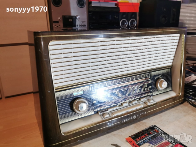 loewe-tube stereo receiver-w.germany 2312250736