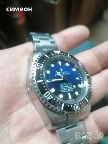 Часовник Rolex Deepsea, снимка 2 - Мъжки - 52900538