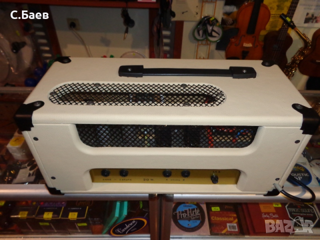 BAEVOX - лампова китарна глава 20 вата. tube amp., снимка 18 - Китари - 40227112