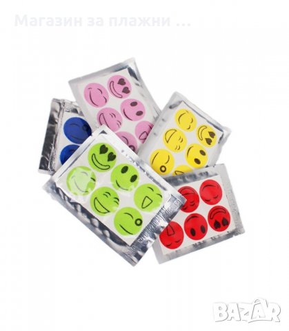 ЛЕПЕНКИ ПРОТИВ КОМАРИ ЦИТРОНЕЛА Х 6БР - код 1735