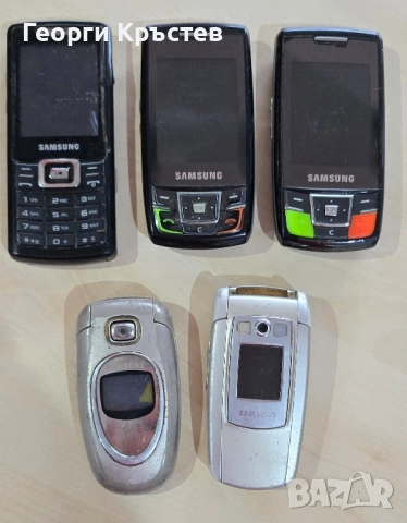 Samsung C5212, D880(2 бр.), E340 и E710 - за ремонт или части