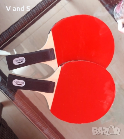 Хилки за тенис на маса Slazenger, 2 броя с целофаните по тях