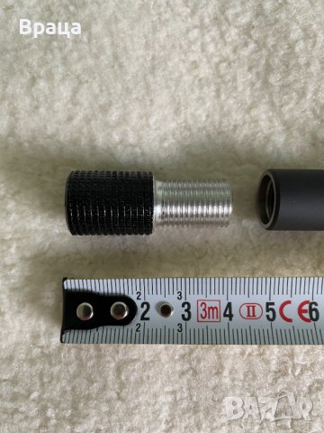 Преходник/адаптер от 12мм към 1/2"-20UNF, снимка 2 - Други инструменти - 42057691
