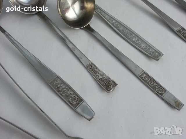 Руски черпаци нож вилица щипка , снимка 7 - Прибори за хранене, готвене и сервиране - 20424271