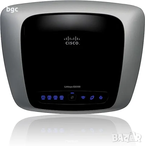 Рутер Cisco-Linksys E2000 Advanced Wireless-N Router, снимка 2 - Рутери - 49439033