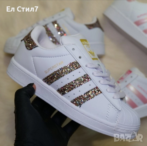 📌#Дамски #маратонки Adidas Superstar 36 37 38 39 40 номер Цена 100лв/51.13 € Еконт, снимка 3 - Маратонки - 52251498