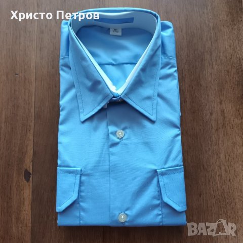 МЪЖКА РИЗА С КЪС РЪКАВ, снимка 1