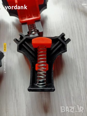 Дърводелски ъглови стеги, стяги 4 броя комплект, снимка 2 - Стяги - 48253092