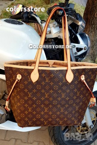 Кафява чанта Louis Vuitton  Neverfull, снимка 2 - Чанти - 37507285