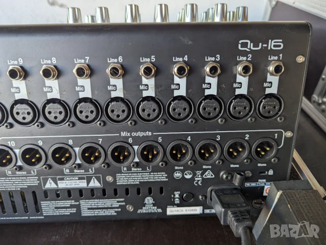 Allen & Heath QU-16 CHROME Дигитален аудио миксер, снимка 17 - Други - 50867547
