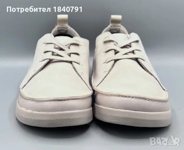 Дамски обувки CLARKS Trigenic – Бежови – № 40, естествена мека кожа, снимка 4 - Дамски ежедневни обувки - 56112422