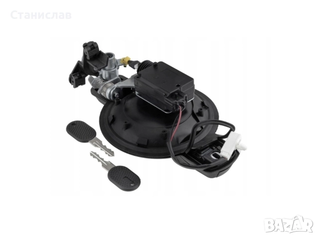 Външна дръжка за багажник с патронник и ключове за Fiat Doblo MK1, снимка 2 - Части - 52300436