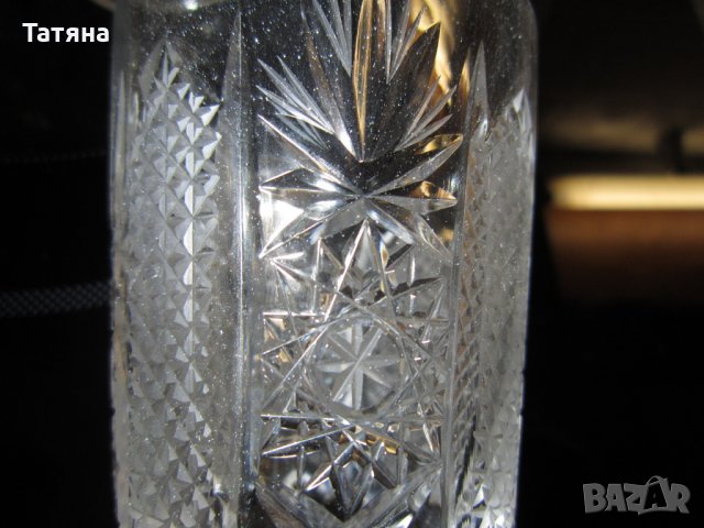 КРИСТАЛНИ ЧАШИ ЗА УИСКИ  ПО 12 БРОЯ КОМПЛЕКТ  ;КРИСТАЛНА СФЕРА -БОХЕМИЯ и др       , снимка 6 - Сервизи - 31542717