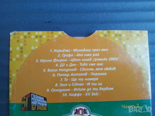 Българска Музика - Годишни Музикални Награди На БГ Радио, снимка 2 - CD дискове - 51709111