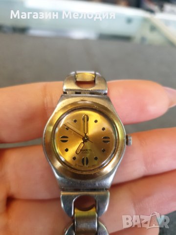 Дамски оригинален часовник swatch irony. Работи перфектно., снимка 4 - Дамски - 29469607