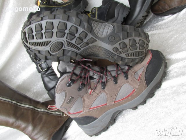 водоустойчиви Ten-TEX туристически обувки, 38, 39,унисекс боти,естествена кожа + Ten-TEX аналог GTX®, снимка 3 - Дамски боти - 31088268