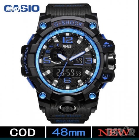 мъжки часовник Casio G-SHOCK чисто нов всичко му работи уникален, снимка 5 - Мъжки - 32247704