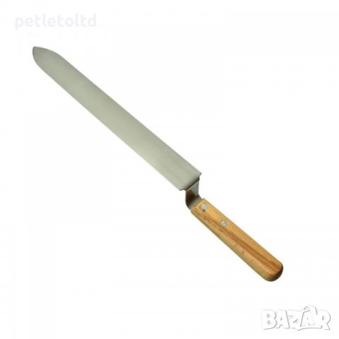 Пчеларски нож за разпечатване ръчен (гладко острие), снимка 3 - Други стоки за животни - 28674756