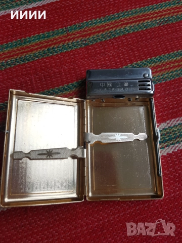 Запалка табакера SUNFLOWER , снимка 3 - Антикварни и старинни предмети - 52318878