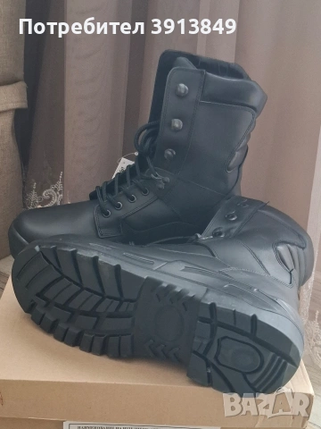 Мъжки боти от естествена кожа-нови, снимка 3 - Мъжки боти - 53055799