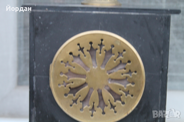 Френски настолен мраморен часовник , снимка 14 - Антикварни и старинни предмети - 44716447