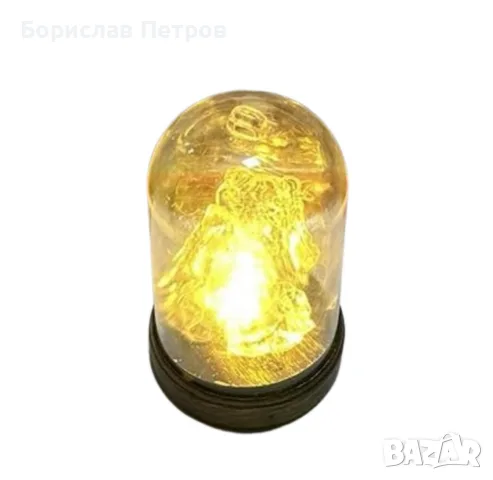 Кристална коледна стъкленица с LED светлина, снимка 4 - Декорация за дома - 56230201