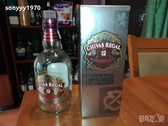 CHIVAS REGAL 12-ПРАЗНО ШИШЕ И КУТИЯ ЗА КОЛЕКЦИЯ 3006222037, снимка 2 - Колекции - 37250803